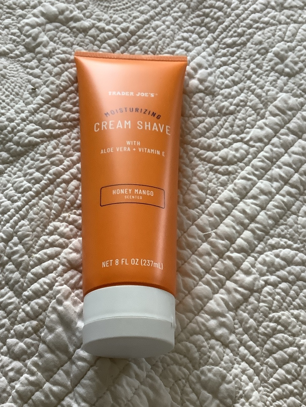 New Trader Joe's Honey Mango Moisturizing Cream Shave